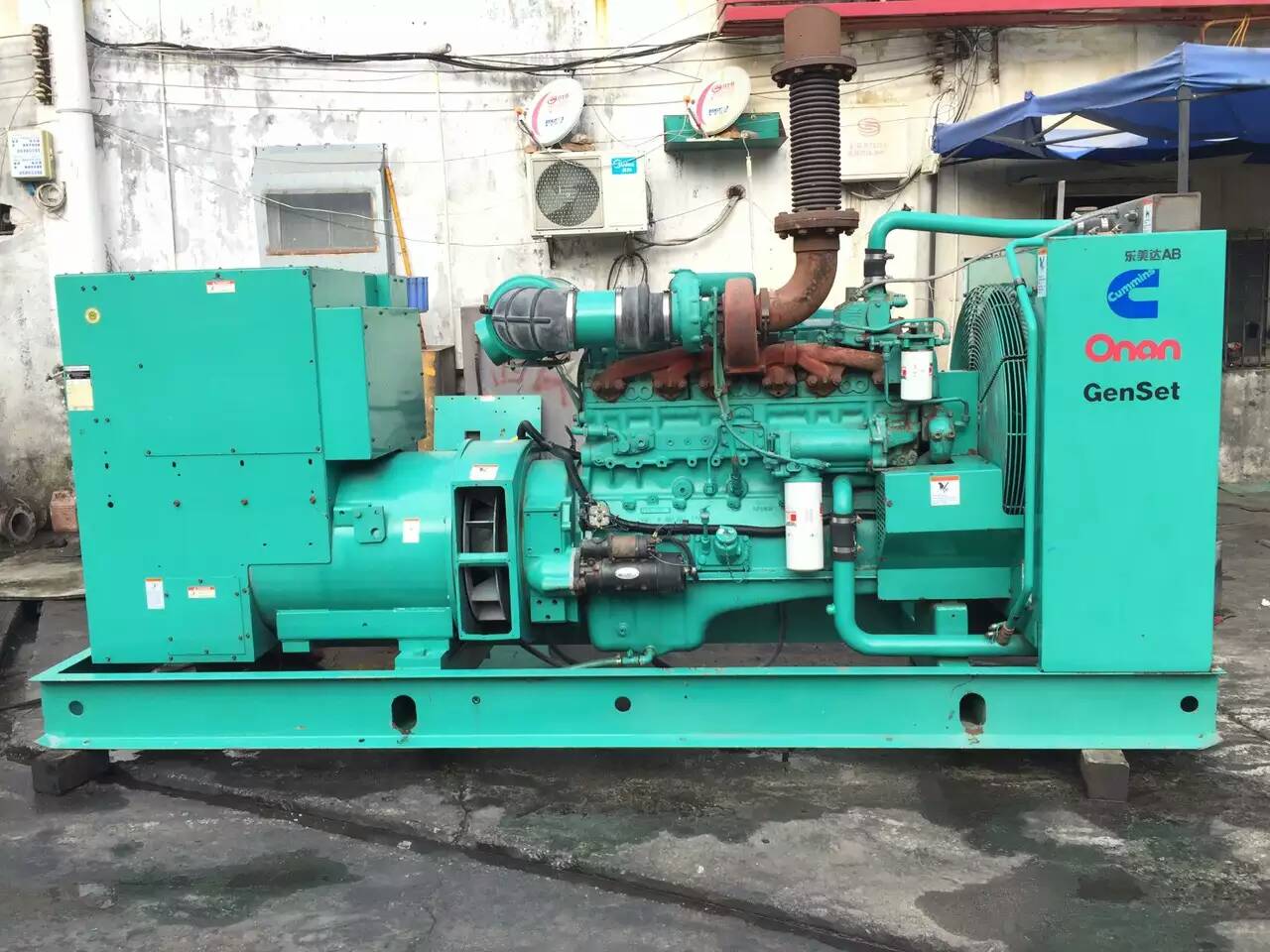 武都租赁发电机-柴油发电机不正常冒烟的原因